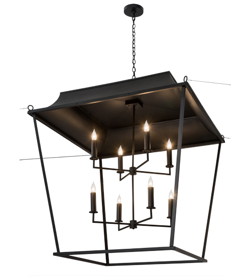 43" Square Bastille Omega Pendant | 181918