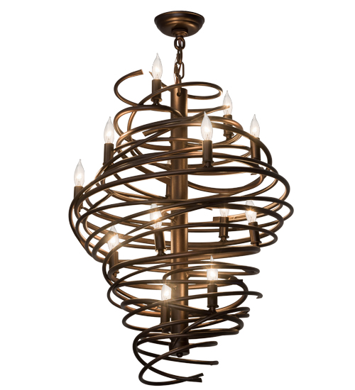 20"W Cyclone 13 LT Chandelier | 181999