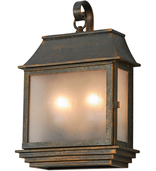 10" Wide Bastille Lantern Wall Sconce | 182587