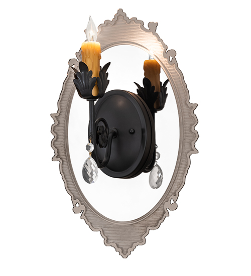 13" Wide Antonia Mirror Wall Sconce | 188190