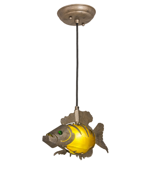 12" Long Tiervis Oblong Pendant | 188223