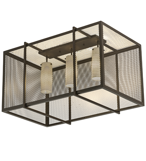 32"L Kitzi Golpe Oblong Flushmount | 188936