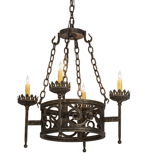 24" Wide Majella 4 Light Chandelier | 195785