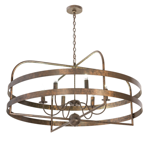 48" Wide Aldari 6 Light Chandelier | 197214