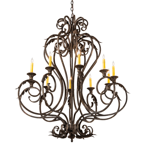 42" Wide Josephine 10 Light Chandelier | 210727
