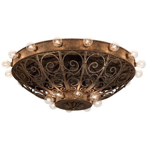 46" Wide Osteria 24 Light Flushmount | 215278
