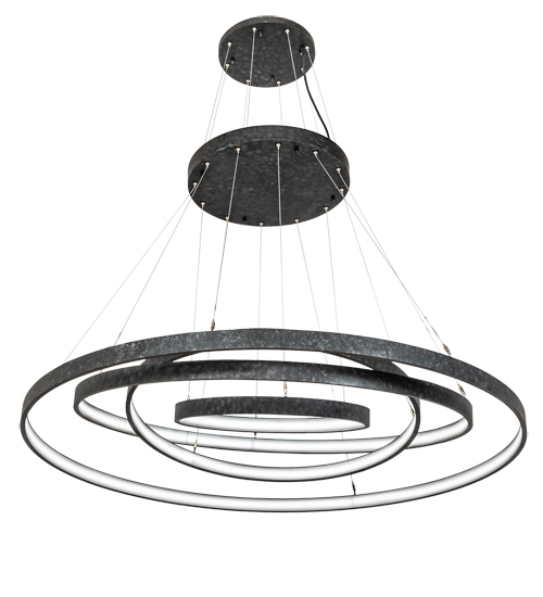 60" Wide Anillo 4 Ring Cascading Pendant | 218915