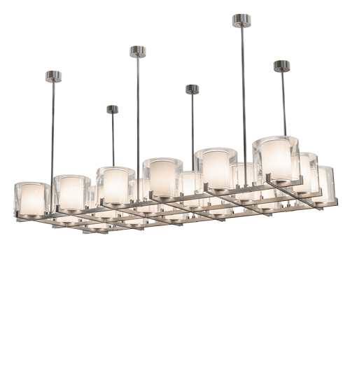 150" Long Crawford 18 Light Oblong Pendant | 226531