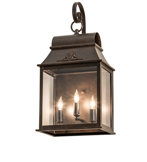 10" Wide Bastille Lantern Wall Sconce | 233843