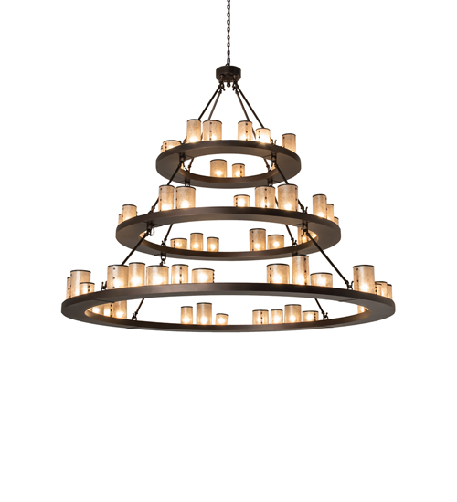 72" Wide Loxley Shelburne 3 Tier Chandelier | 238892