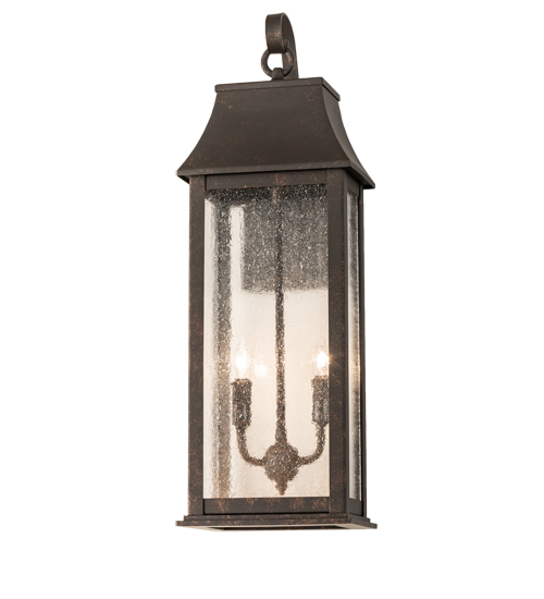 8" Wide Bastille Lantern Wall Sconce | 240365