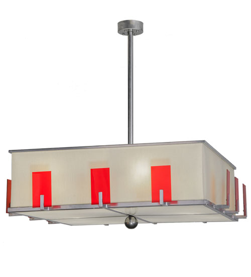 48" Square Quadrato Escalade Fabric Pendant | 246504