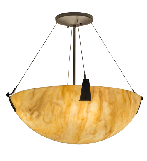 24" Wide Araneta Semi-Flushmount | 247579