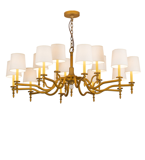 52" Wide Toby 15 Light Chandelier | 249104