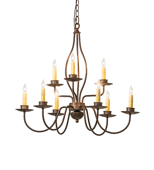 28" Wide Earl 9 Light Chandelier | 256311