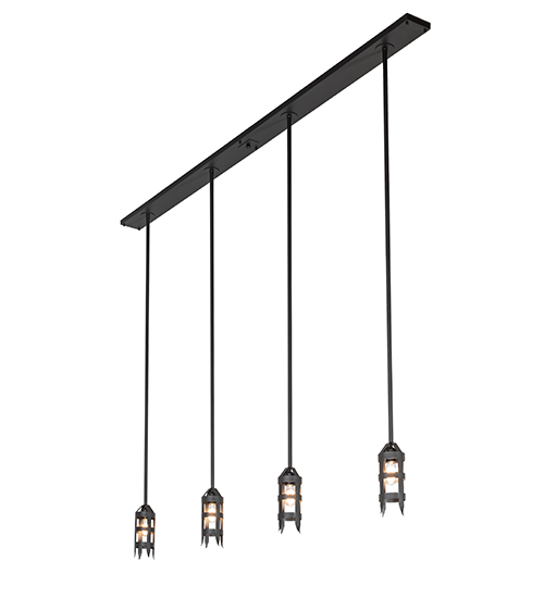 94" Long Middleburry 4 Light Island Pendant | 257022