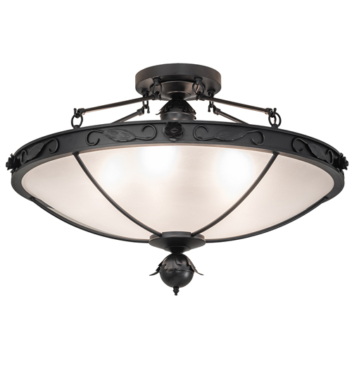 32" Wide Arabesque Semi-Flushmount | 258647