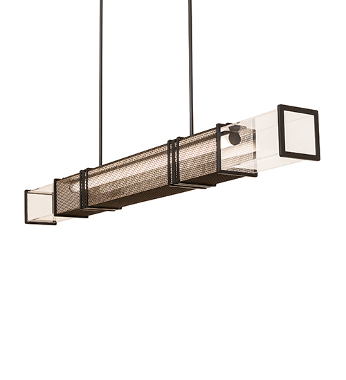 66" Long Quadrato Golpe Oblong Pendant | 258730