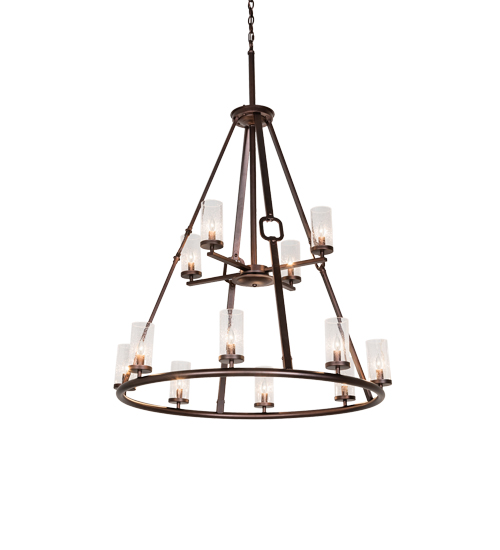 38" Wide Loxley Hugo 12 Light Chandelier | 260339