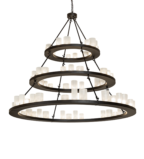 72" Wide Loxley Shelburne 3 Tier Chandelier | 260986