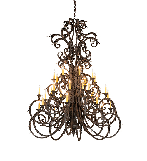 60" Wide Serratina 32 Light Chandelier | 269128
