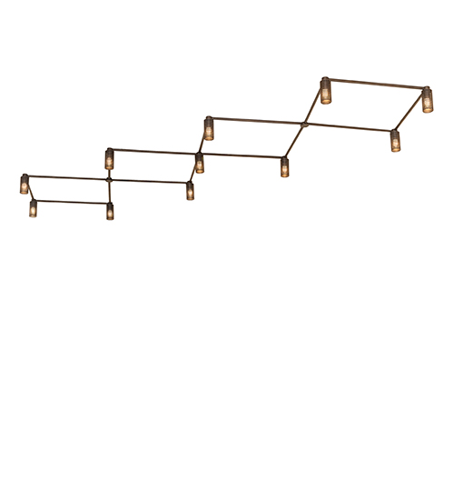 172" Long Tetromino 11 Light Flush Mount | 269307
