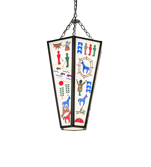 24" High Bigfork Lantern Pendant | 277740