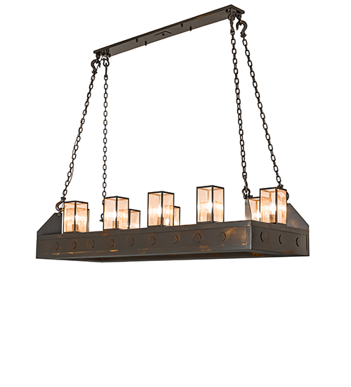 66" Long Cassidy 10 Light Oblong Pendant | 282533