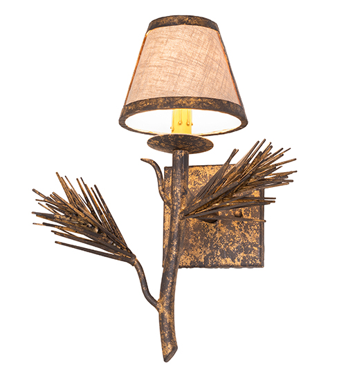 12" Wide Lone Pine Right Wall Sconce | 284398