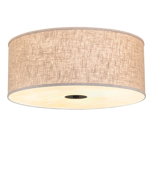 30" Wide Cilindro Textrene Flushmount | 284907