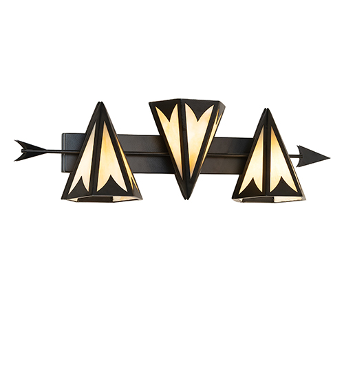 34" Long Desert Arrow 3 Light Right Vanity Light | 285423