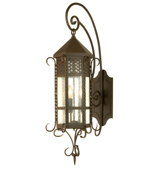 12"W Old London Wall Sconce | 28665