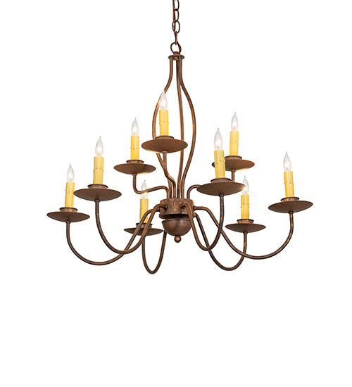 28" Wide Earl 9 Light Chandelier | 288069