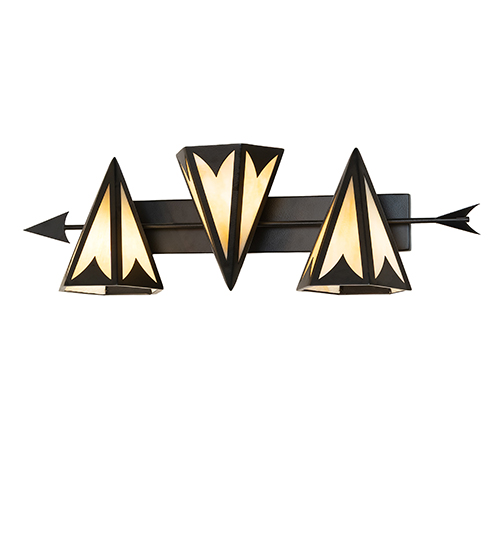 34" Long Desert Arrow 3 Light Left Vanity Light | 288567