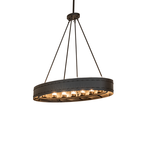 52" Long Loxley Escabroso 16 Light Chandelier | 288871