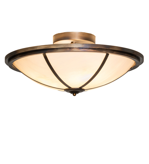 20" Wide Commerce Semi-Flush Mount | 289616
