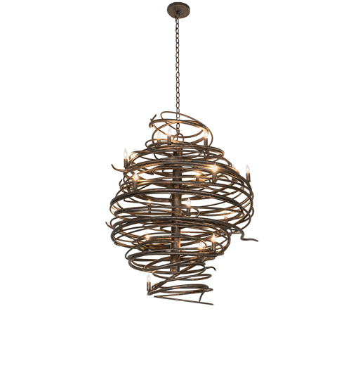 36" Wide Cyclone 18 Light Chandelier | 289953