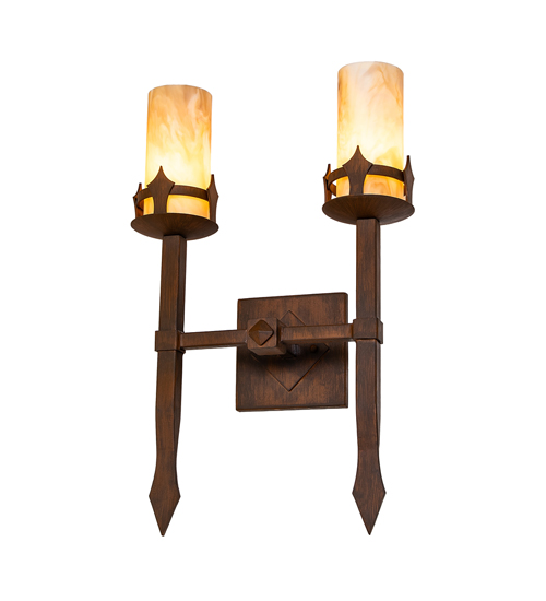 15" Wide Castilla 2 Light Wall Sconce | 290966