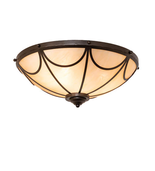 16" Wide Carousel Flush Mount | 291448