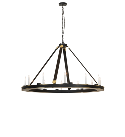 60" Wide Granville 12 Light Chandelier | 292838