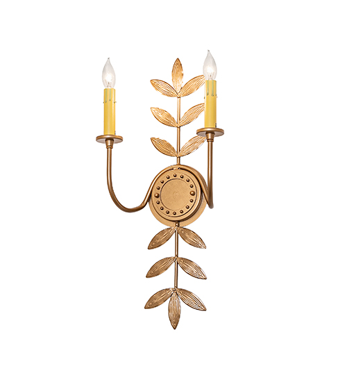 11" Wide Sunflower 2 Light Wall Sconce | 294809