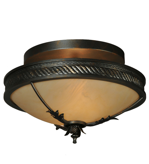 15"W Hoja Semi-Flushmount | 132432