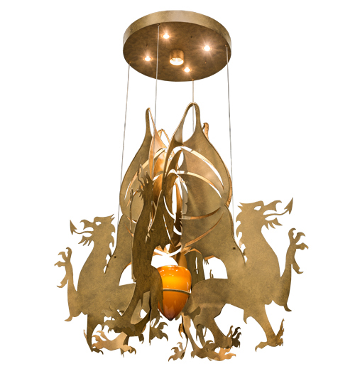 80"W Dragos Pendant | 142893