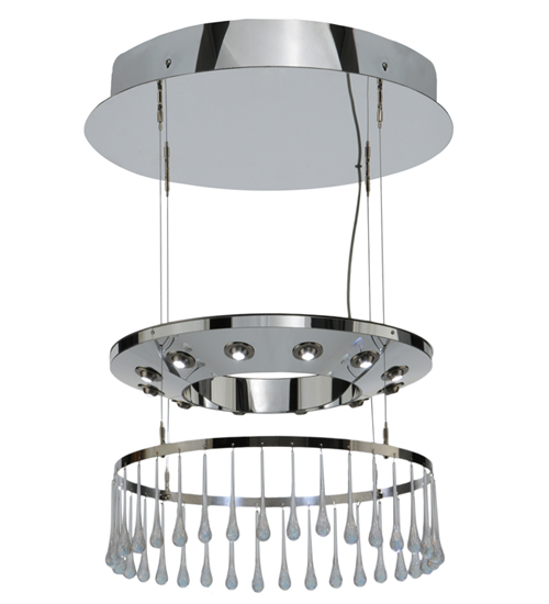 26"W Close Encounters Crystal Pendant | 151185