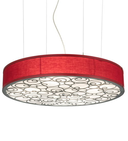 30" Wide Cilindro Spiral Pendant | 155398