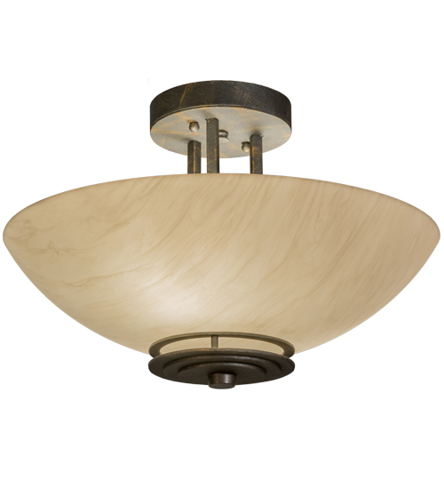 15"W Thurston Semi-Flushmount | 159962