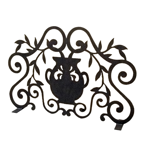 42" Wide Urn Fireplace Screen | 162748