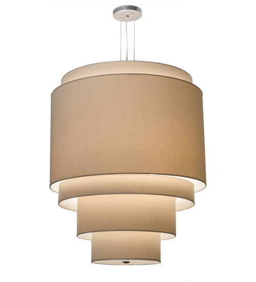 31"W Cilindro 5 Tier Textrene Pendant | 168312