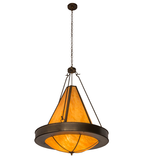 36"W Obsidian Pendant | 178817