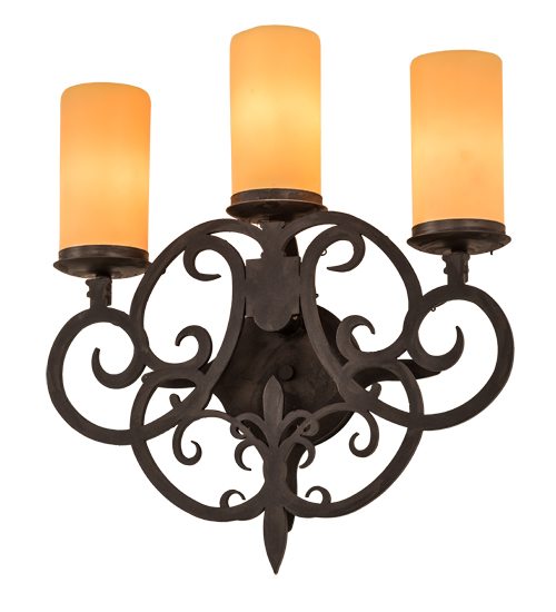 16.5" Wide Ashley 3 Light Wall Sconce | 189166